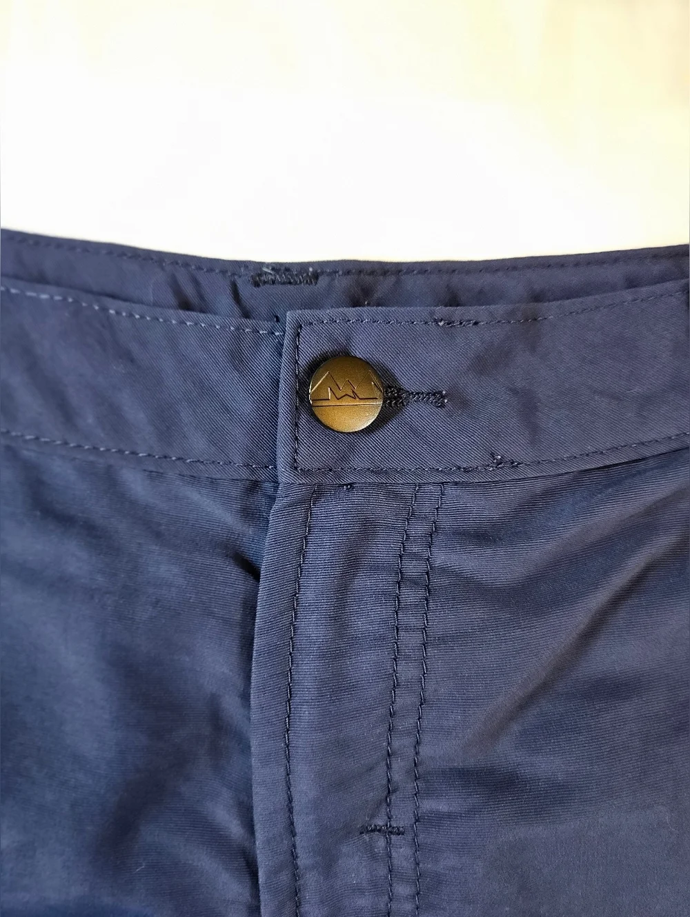 Unbranded Boys Blue Adjustable Waist Cargo Pocket Nylon Shorts Size 10 Husky